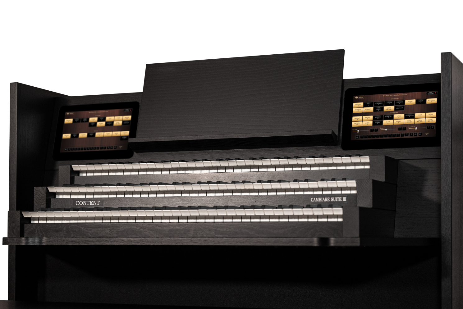 Sweelinq organ Cambiare Suite III | Content Organs